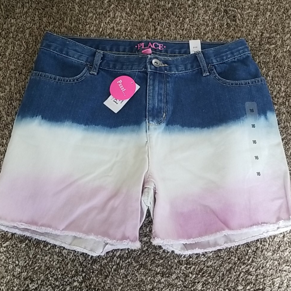 The Children's Place Girls Shorts 16 NWT